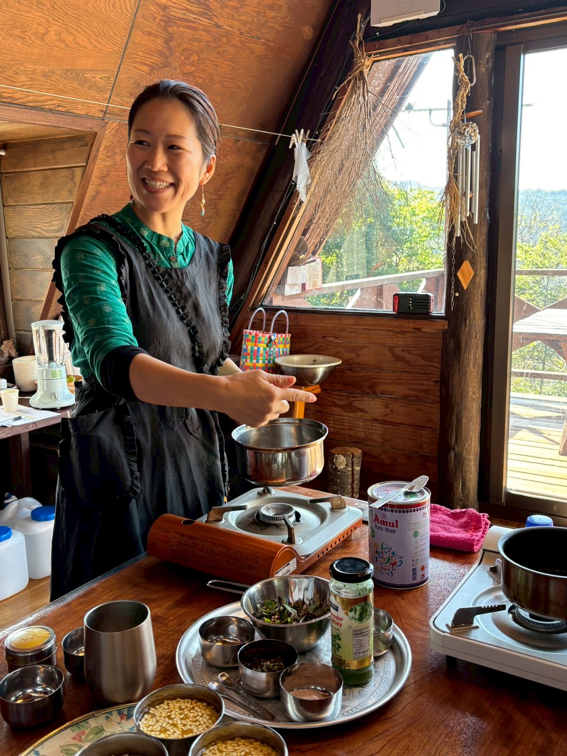 国頭村アーユルヴェーダキッチャリー講座開催しました