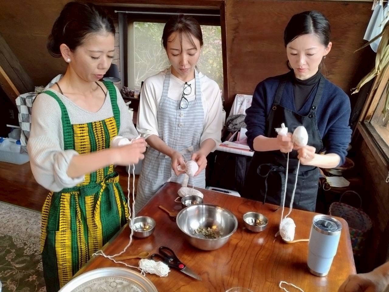 国頭村開催のアーユルヴェーダ資格講座、ついに最終日